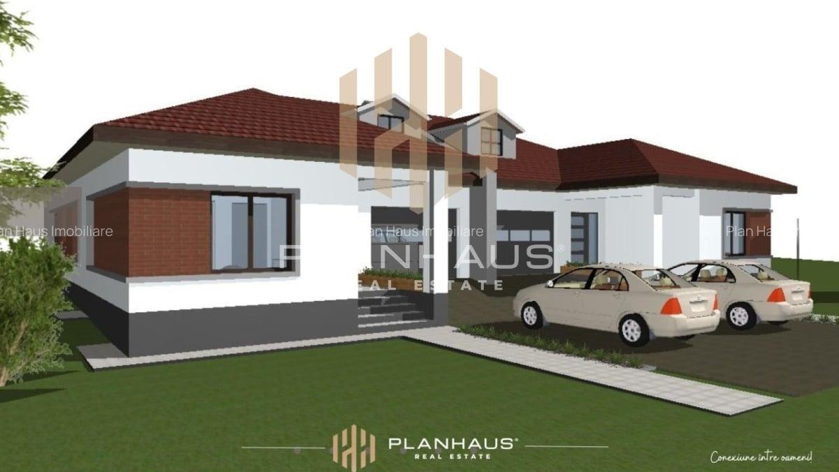 Casă duplex  semifinisată , Tăuții de Sus, 1 600 mp teren cu view - 1