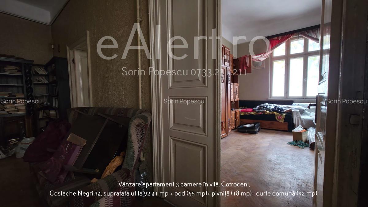 Apartament cu 3 camere în vilă, Cotroceni – Costache Negri 34 - 18