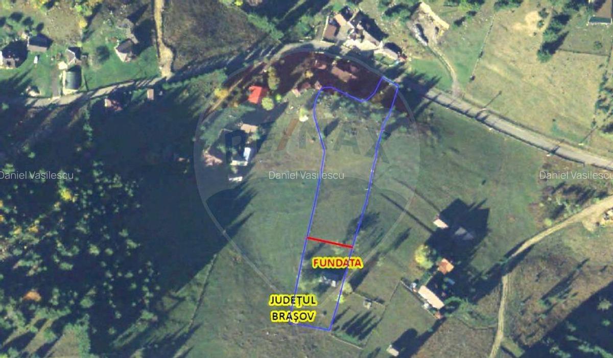 Teren de vis in Fundata 3700mp, la inal?imea sufletul... - 2
