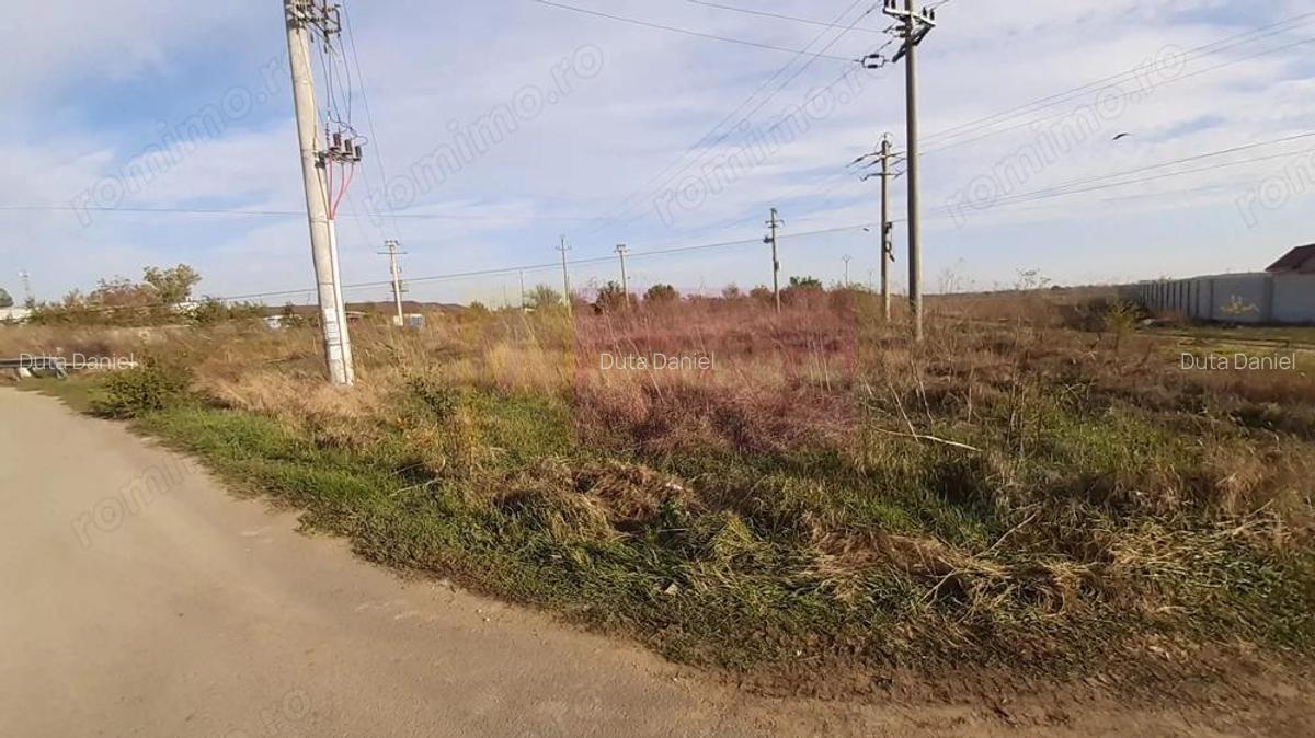 Teren la Asfalt cu utilita?i alaturi (Curent & Gaz) langa Bucure?ti - 2