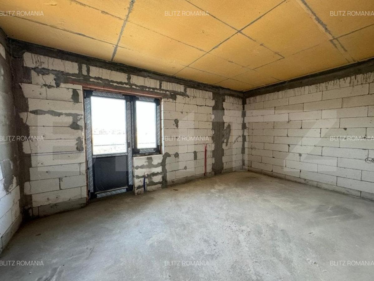 Casa semi-finisata P + E, 111 mp utili, teren 339 mp, Pielesti, zona Magnolia - 7