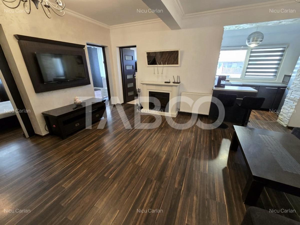Apartament decomandat de vanzare cu 3 camere mobilat in Turnisor Sibiu - 10