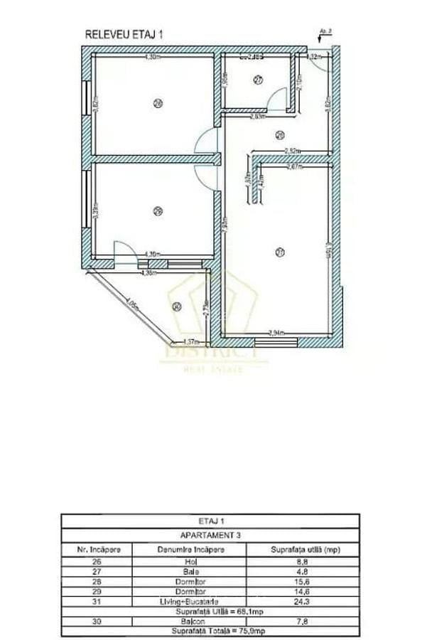 Apartamente superbe cu 3 camere, etaj 1 si 2 | Dumbravita - 10