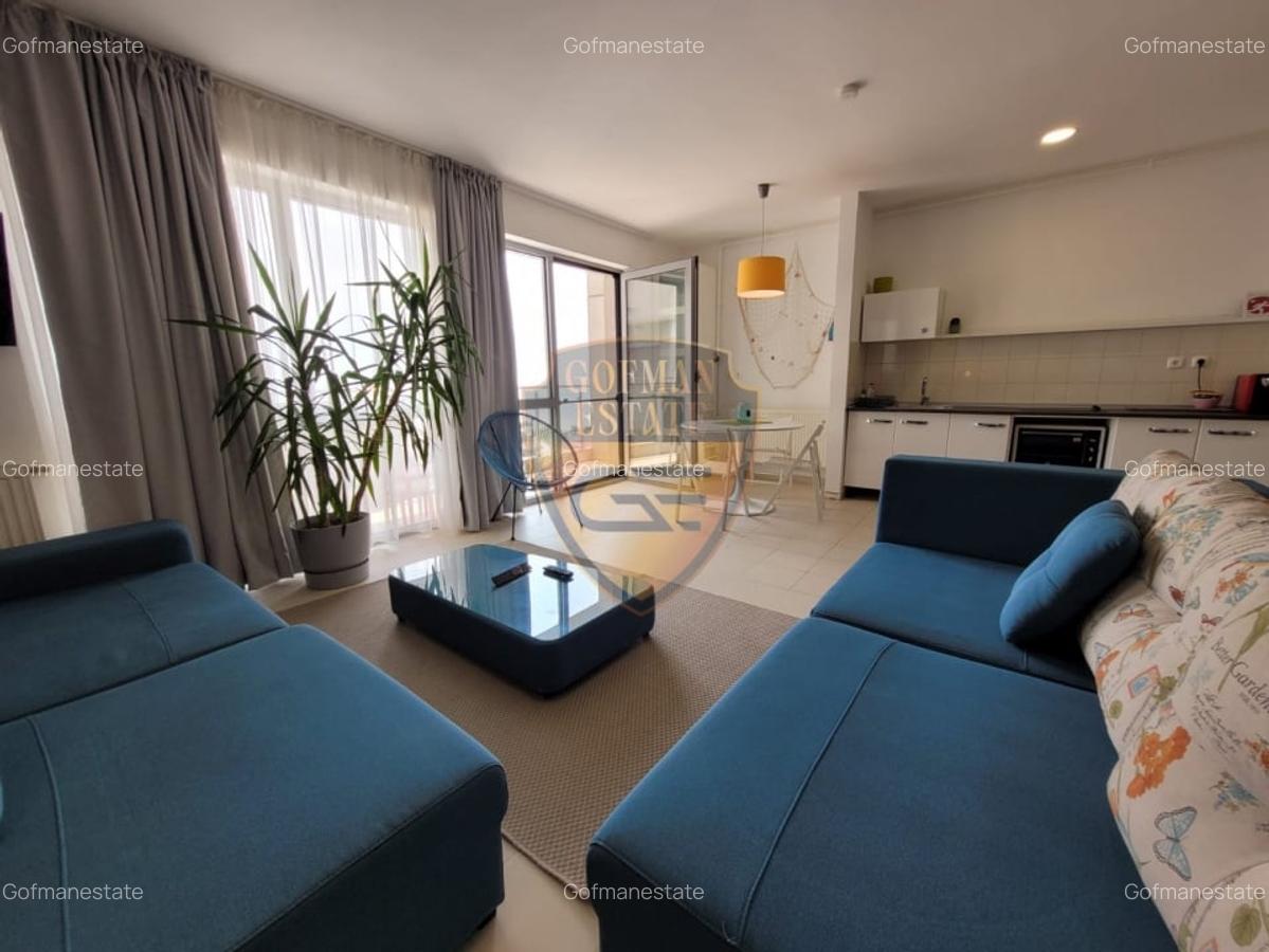 Apartament 2 camere, Sara Sea View Olimp 67m, vedere la mare, balcon - 2
