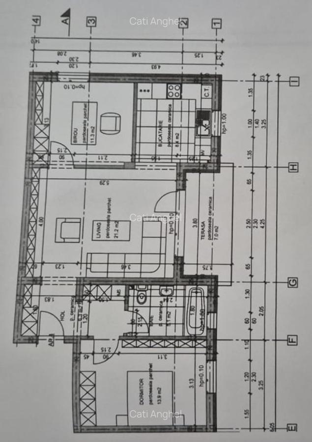 Apartament cu 3 camere decomandat în Sânpetru - 3