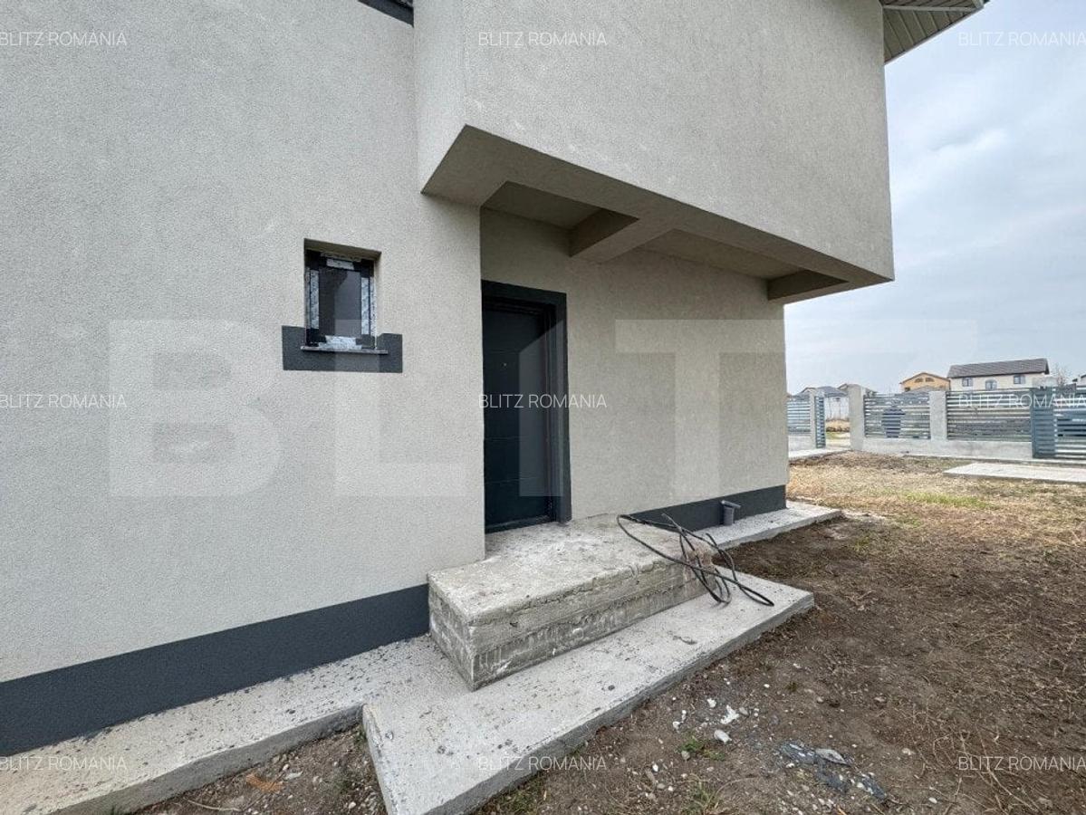 Casa semi-finisata P + E, 111 mp utili, teren 339 mp, Pielesti, zona Magnolia - 3