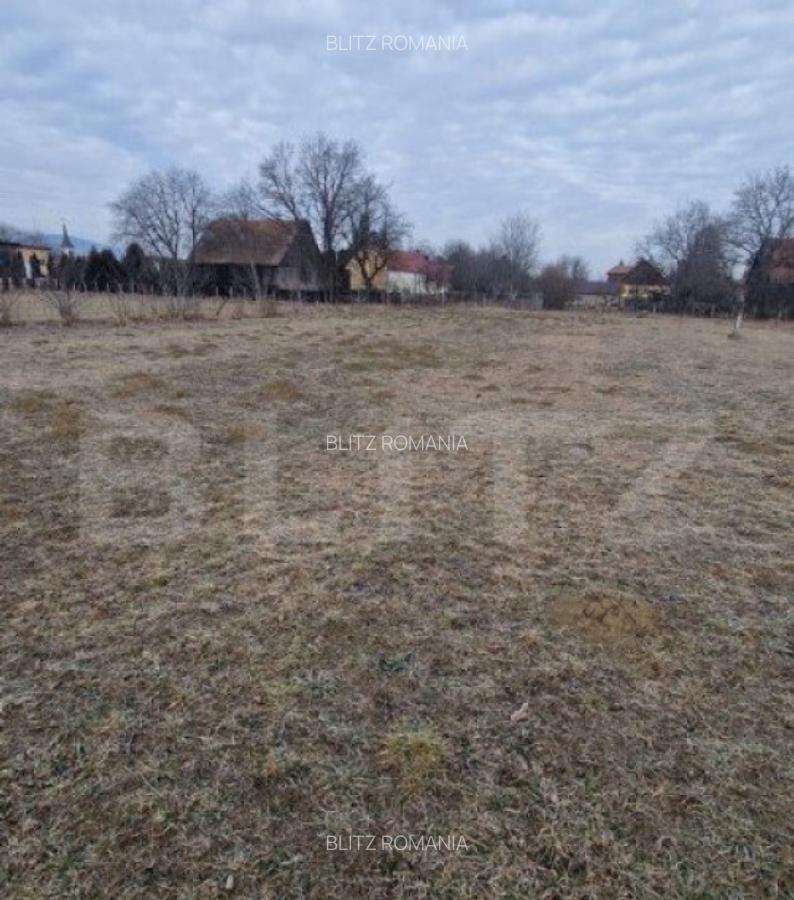 Teren intravilan de vanzare, 867 mp, 30 ml deschidere, regim - 1