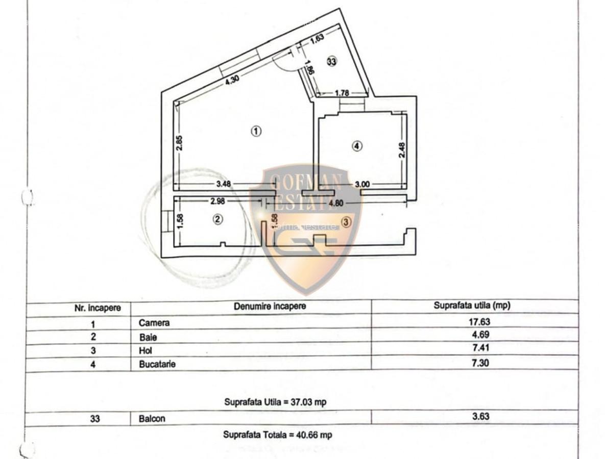 Apartament cu 2 camere in ansamblul Twin Residence Mamaia, 41 mp vedere la mare - 9