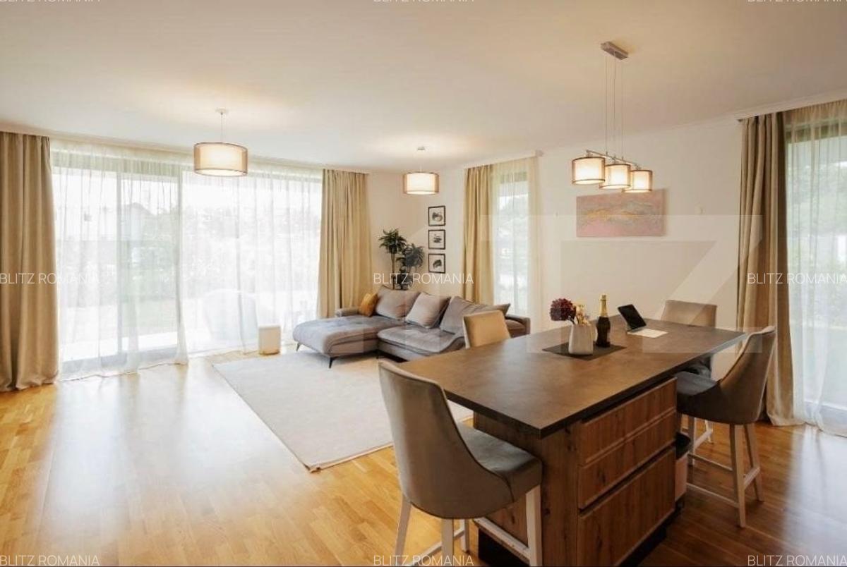 Apartament de lux cu 4 camere si gradina privata de 124 mp in Baneasa - 20