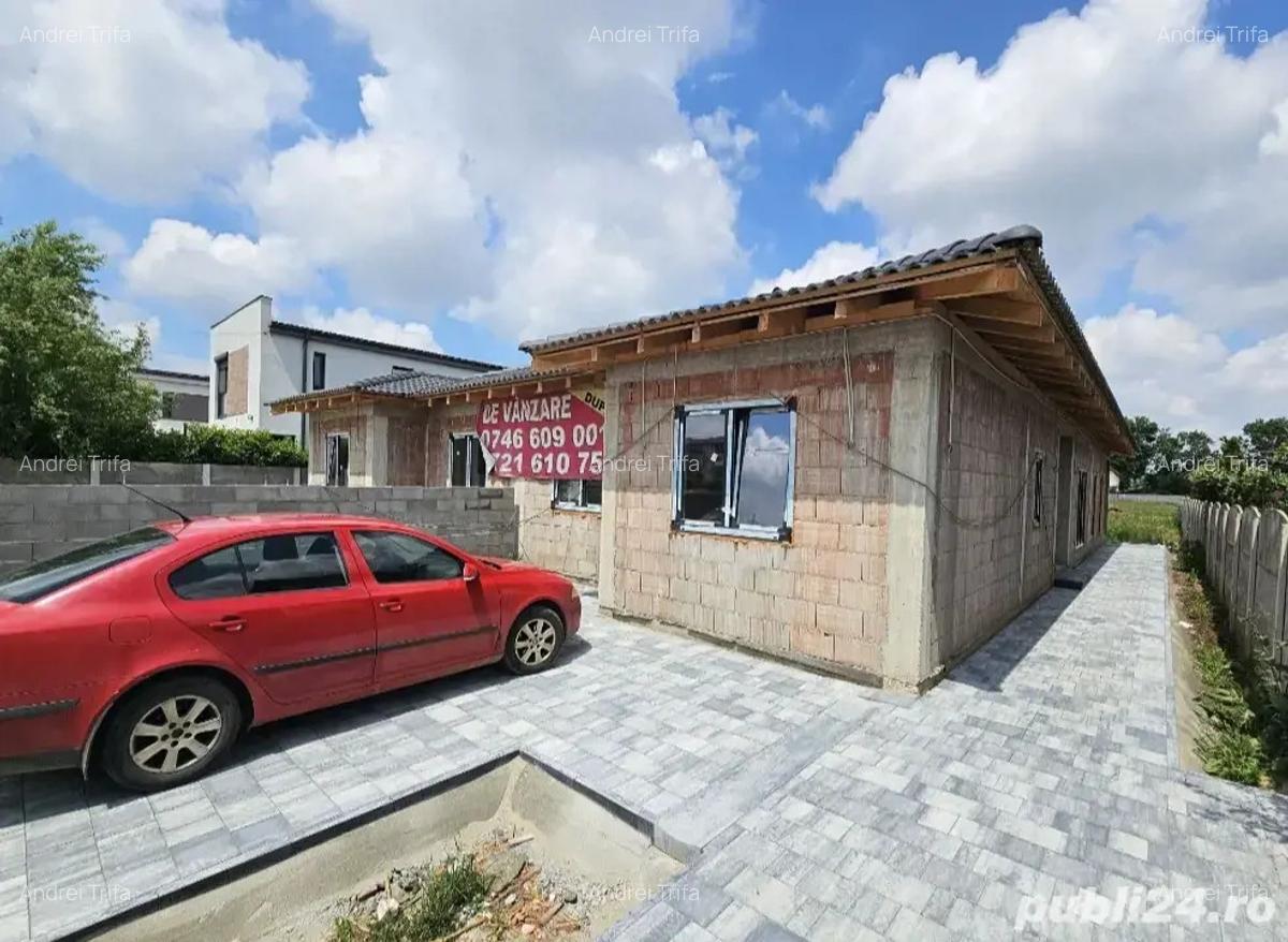 Casa duplex parter Giroc , 445mp teren fiecare jumatate , 114 mp utili - 2