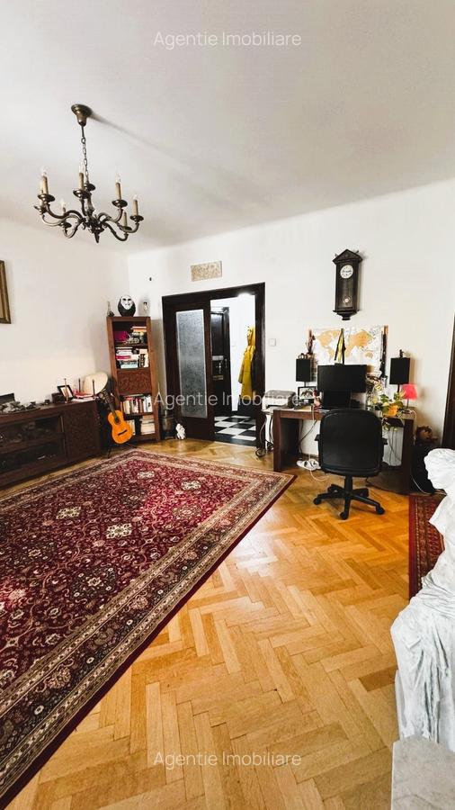 4 camere Magheru, interbelic, circular,2 balcoane, 2 băi geam, terasă, boxă, ASE - 5