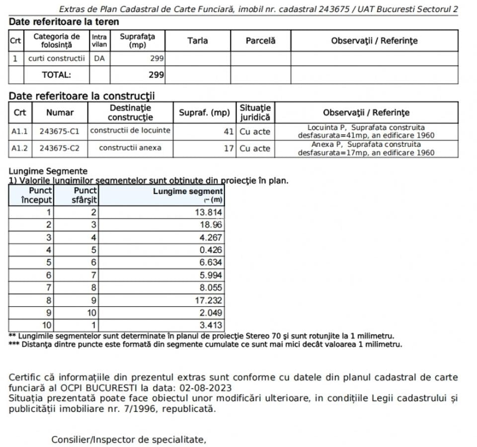 Andronache casa si teren 299 mp cu deschidere la doua strazi - 2