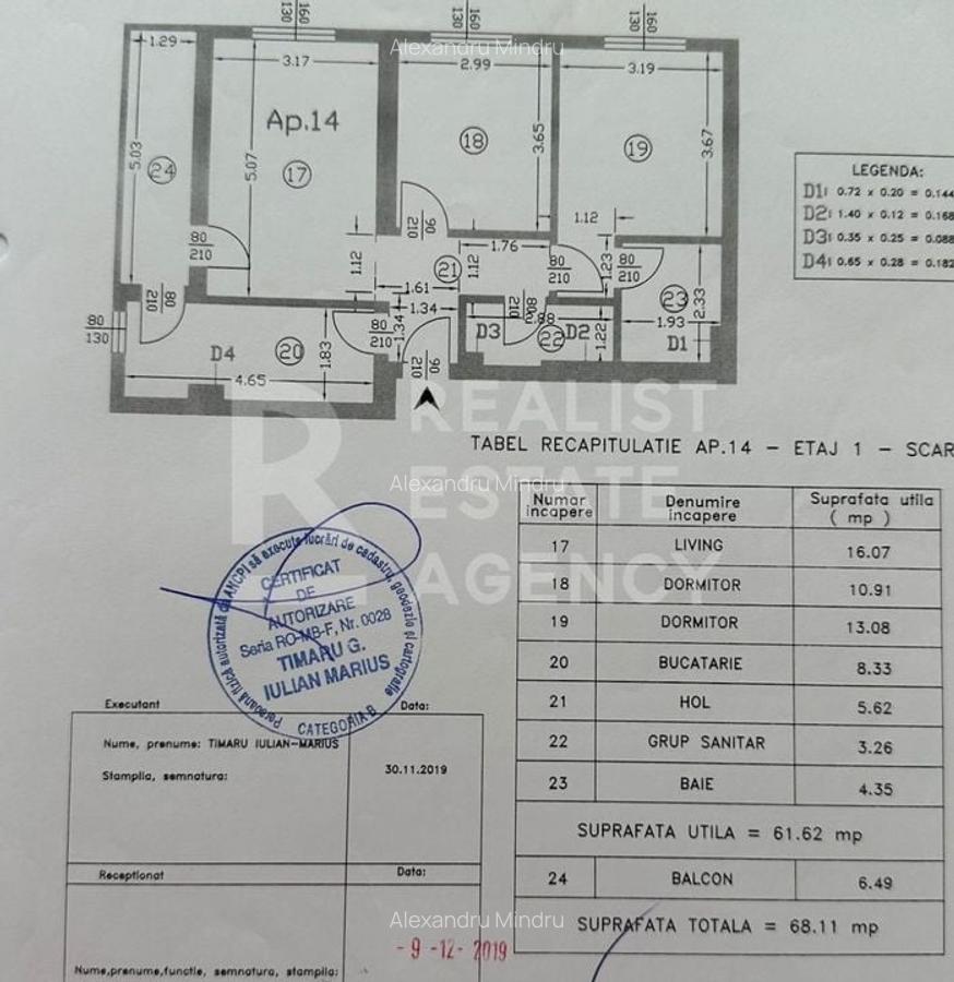 Vânzare, apartament cu 3 camere în zona Militari Residence - 12