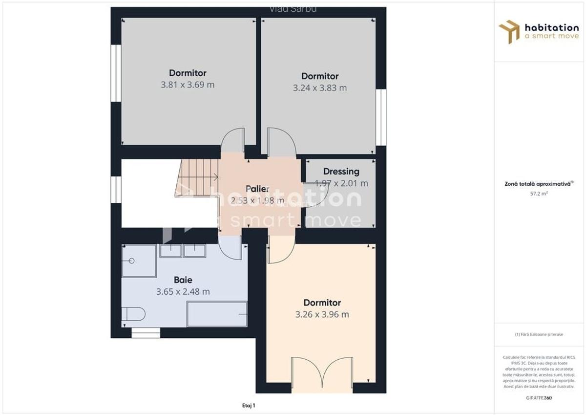 Tur virtual disponibil – duplex modern cu grădină privată și garaj - 41