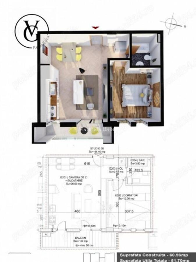 Apartament 2 camere | Mamaia Sat - 8