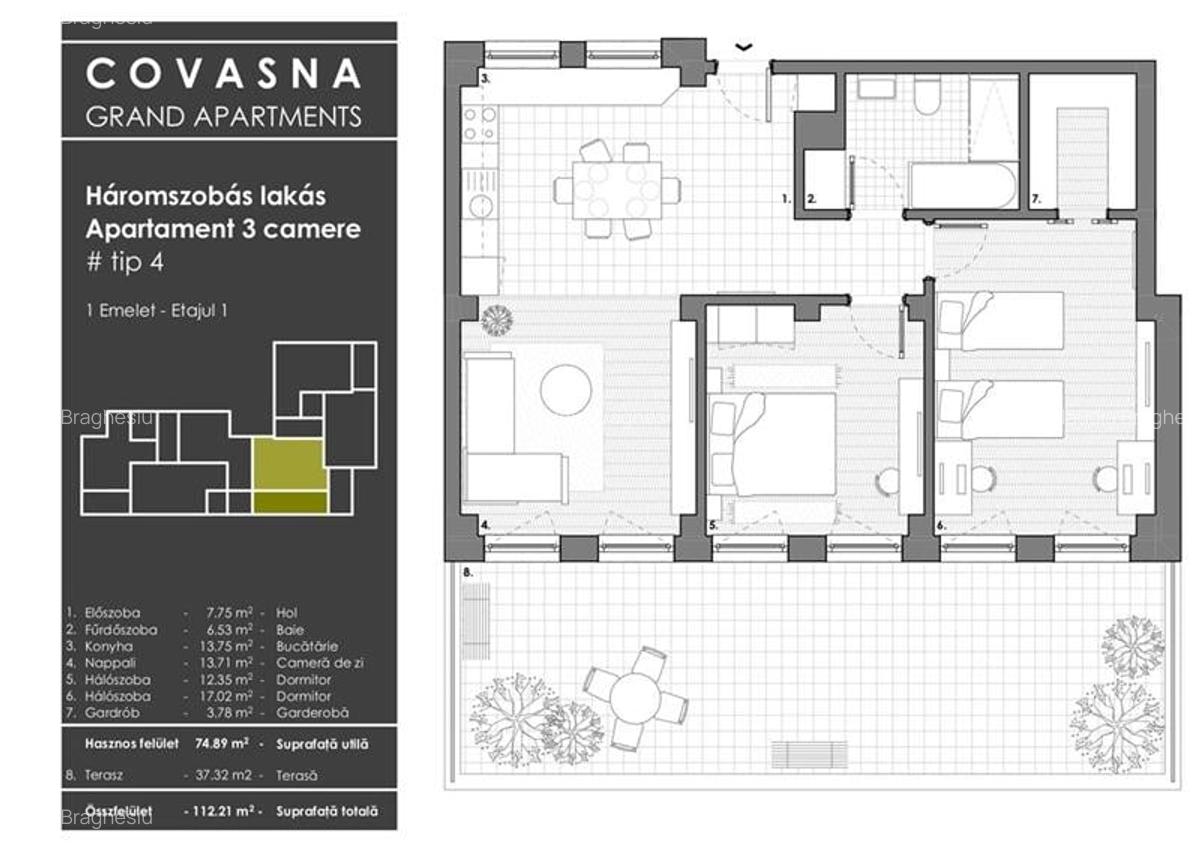 Spatiu comercial de exceptie:Proiect de apartamente/aparthotel,Central,Covasna - 5