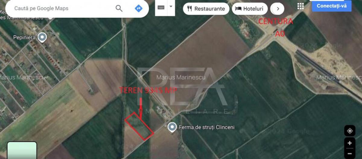 TEREN CLINCENI LA 200 m de Autostrada A0 - 2