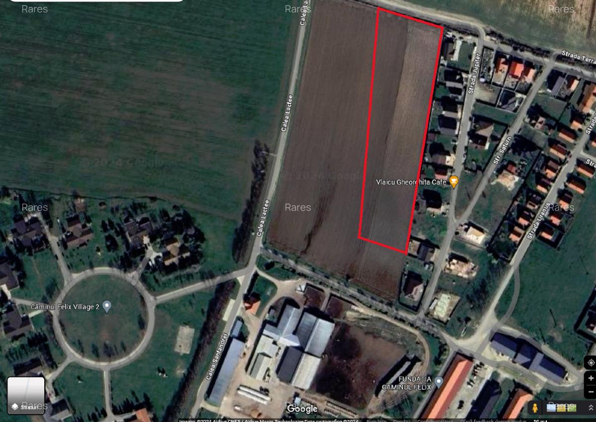 Teren extravilan Oradea 12264 MP langa Calea Santandrei, str Jupiter - 2