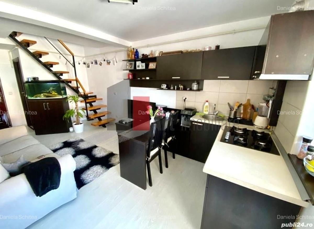 Apartament 2 camere tip duplex, 46,5 mp, mansardat, cu balcon și pod individual - 1