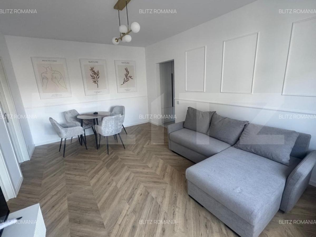 Aprtament mobilat si utilat, 2 camere cu balcon si parcare, zona Terra - 1