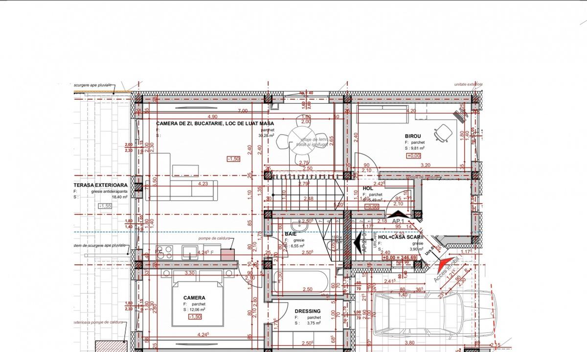Apartament 3 camere, 68 mp + gradina 200 mp, Apahida - 5