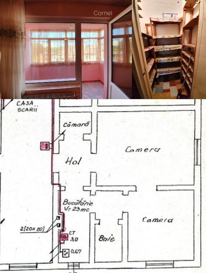 Apartament 2 camere mobilat etaj 1 + garaj la stradă (str. Policlinici) - 7