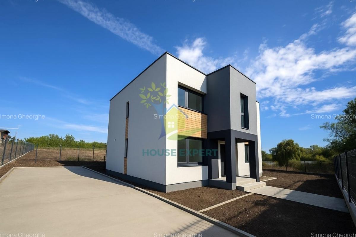 Vila deosebita Corbeanca, 5 camere, teren 526 mp, toate utilitatile, vedere lac! - 1