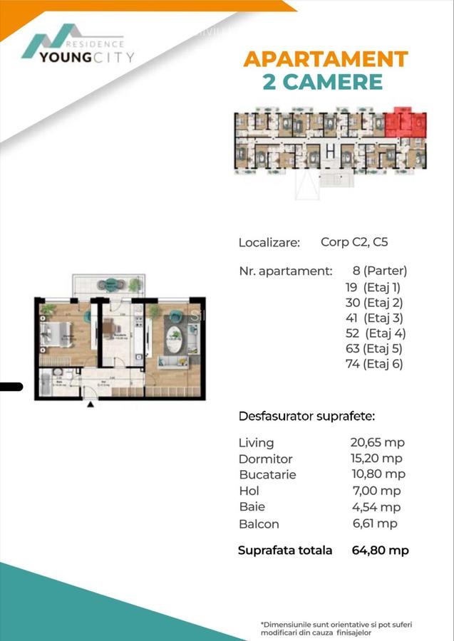 Metrou Berceni 7 min | Apartament 2 camere tip studio | TVA Inclus - 6