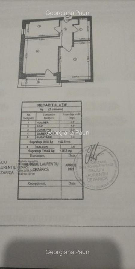 Apartament Decomandat 2 Camere Militari Residence Ilie Petre nr 3 Penny - 13