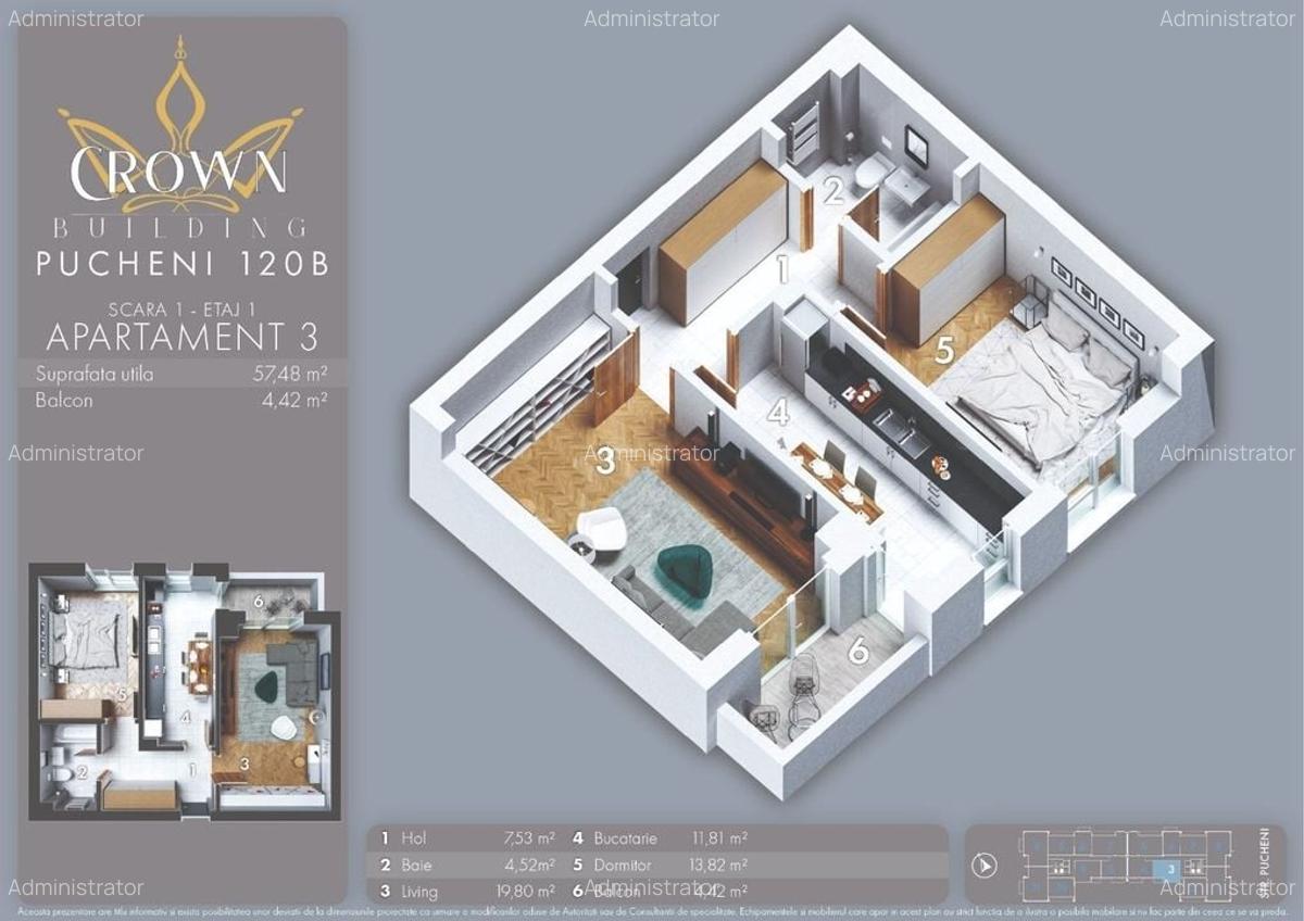 Apartament cu 2 camere, imobil nou, finisaje moderne, zona Rahova, Sector 5 - 5