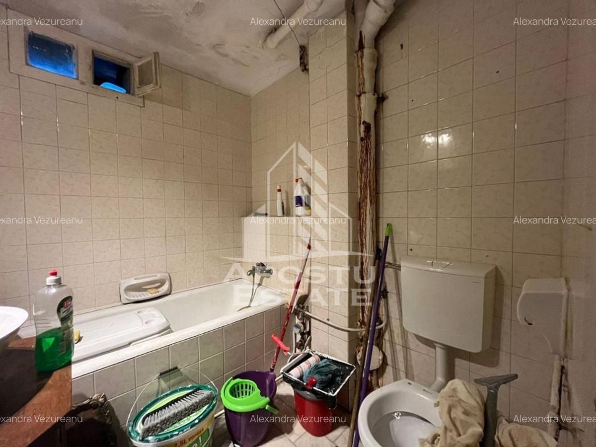 Apartament cu 2 camere, semidecomandat, parter inalt, zona Dambovita - 8