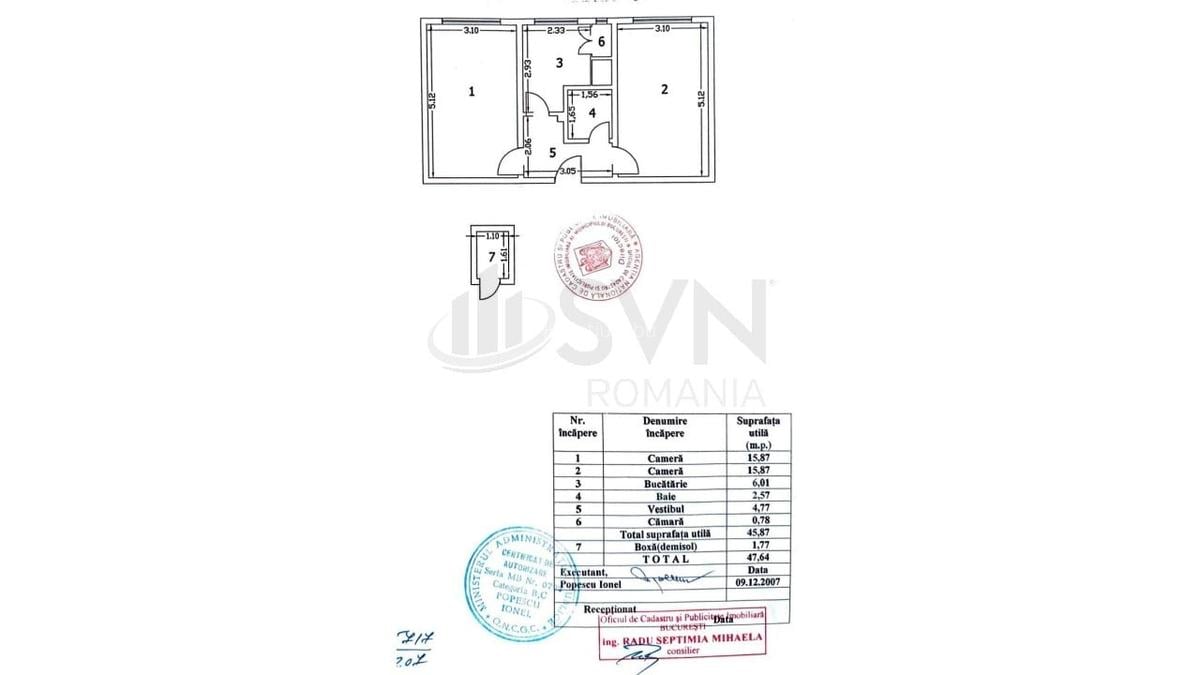 Apartament cu 2 camere decomandat în Floreasca - 11