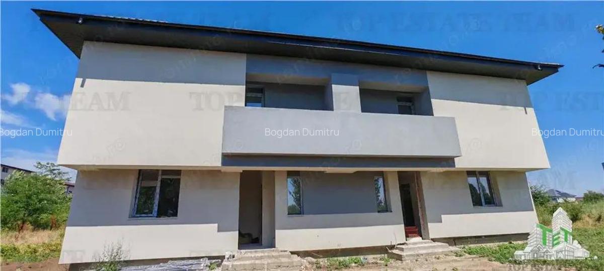 Vila individuala cuplata 5 camere, P+1+M, incalzire in pardoseala, toate utilitatile, 260 mp teren, - 3