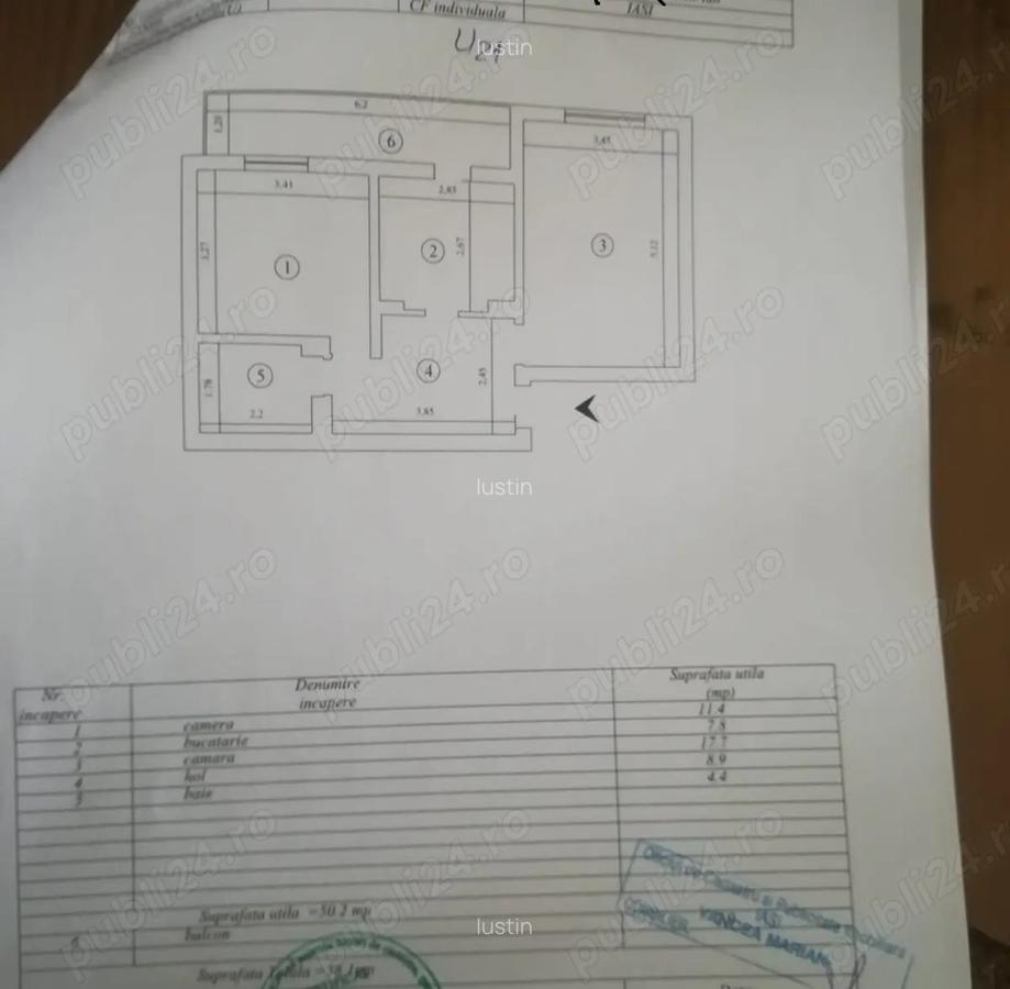 Persoana fizica vand apartament in Pacurari, Stradela Canta, decomandat, 2 camere 58 mp + 1 boxa - 9 Persoana fizica vand apartament in Pacurari, Stradela Canta, decomandat, 2 camere 58 mp + 1 boxa - 9