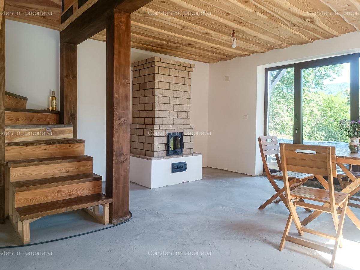 Casă tip cabană, structură solidă, 120mp, priveliște superbă - 7