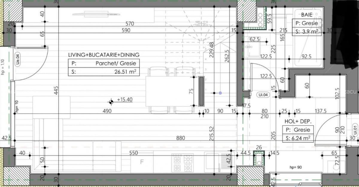 Proiect nou P+6, zona Universitate, predare la cheie, incalzire in pardoseala! - 6