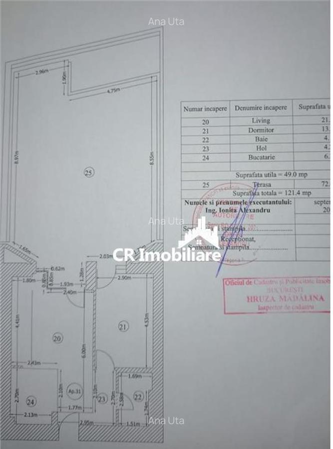 Apartament 2 camere,Floreasca - 9