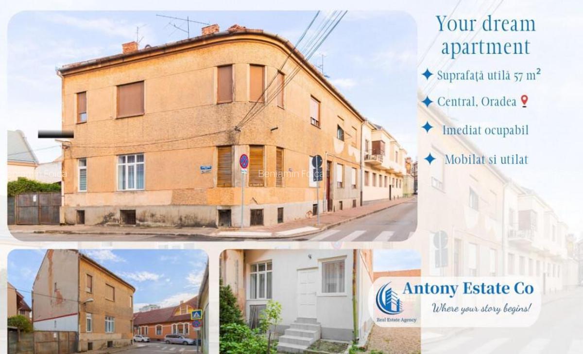 Apartament de inchiriat, 2 camere, la casa, Central, Oradea - 10