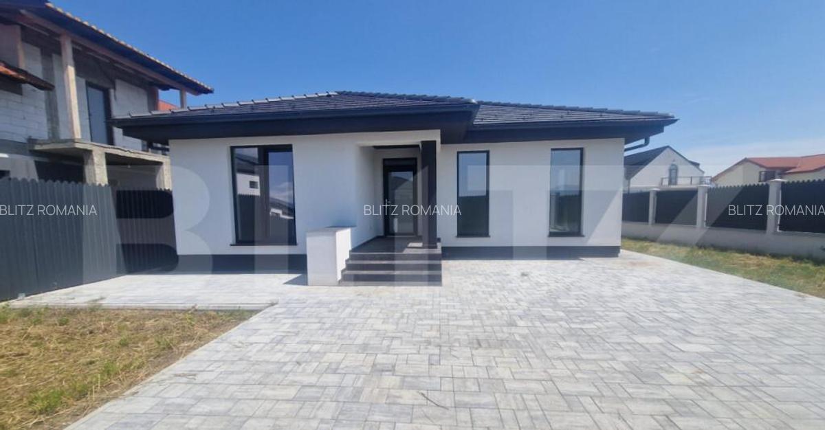 Casa noua Cristian-Rasnov , Parter , 2 bai 4 camere , teren - 11