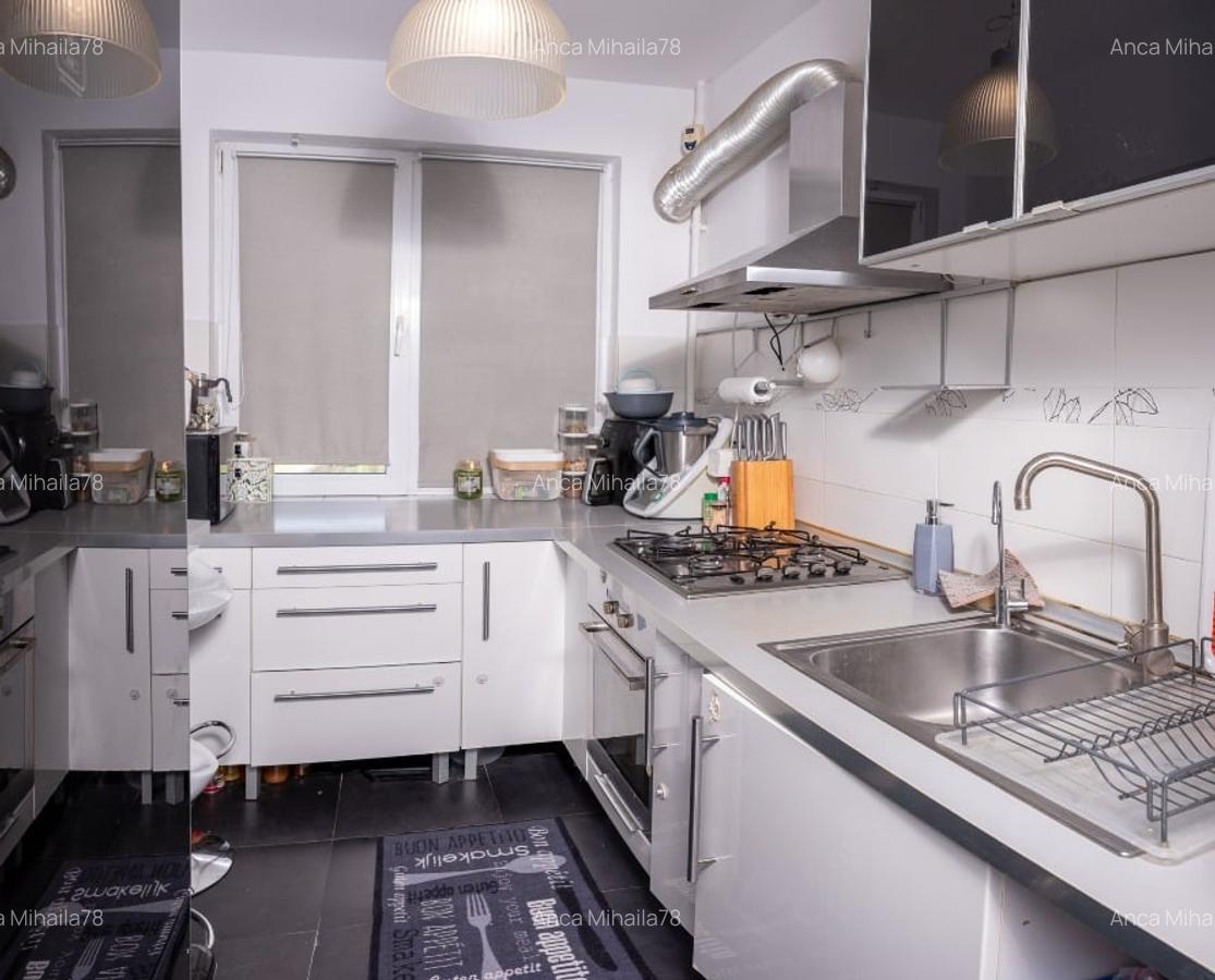 Apartament 3 camere, 2 bai, zona Domenii, Sector 1, mobilat modern, utilat - 4