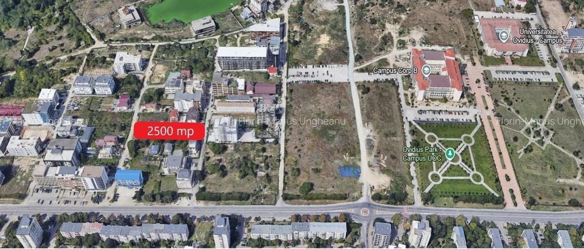 Teren intravilan 2500mp str Smaraldului - Campus Universitate Ovidius - 2