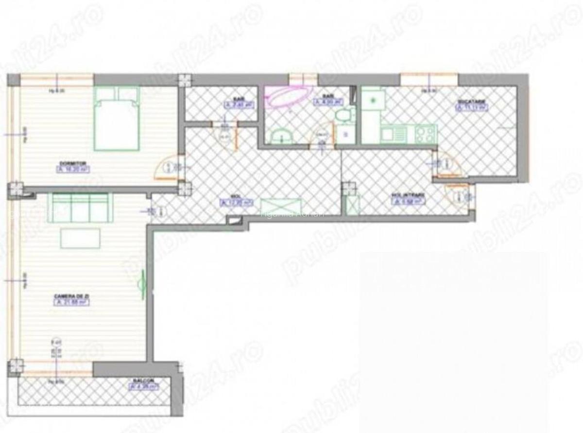 De vanzare apartament 2 camere Popesti Leordeni - 5