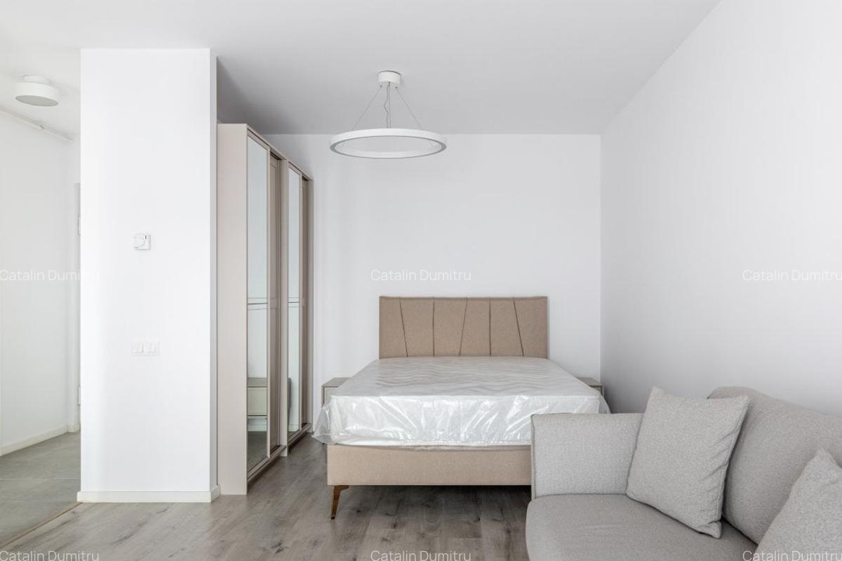 Apartament cu 1 camere semidecomandat, mobilat în Pipera - 9