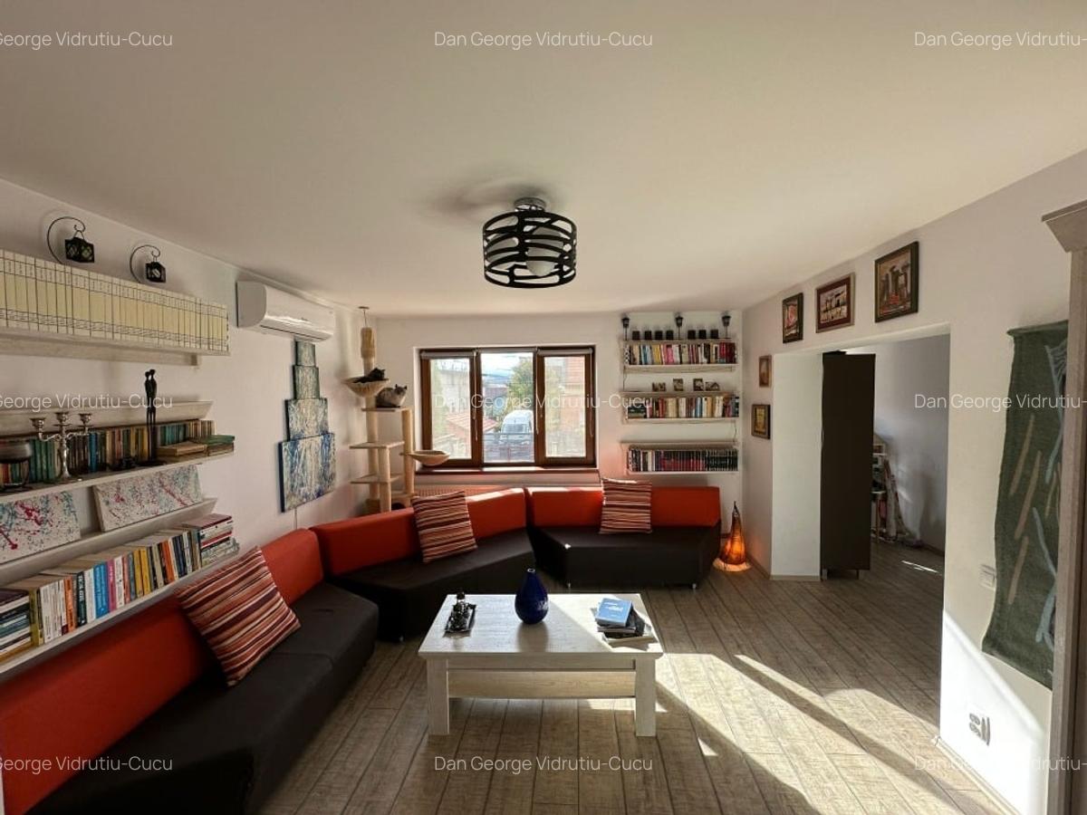 Casa indep, 3 cam decom+garaj, finisata-mobilata, 764mp teren; cadrastrat - 5