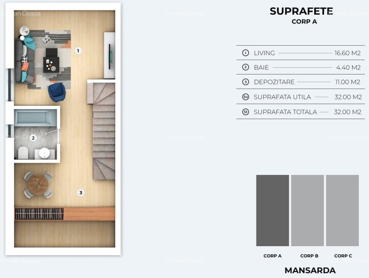 Triplex 4 camere | 0 comision | Otopeni Odai - Drumul Viilor - 8