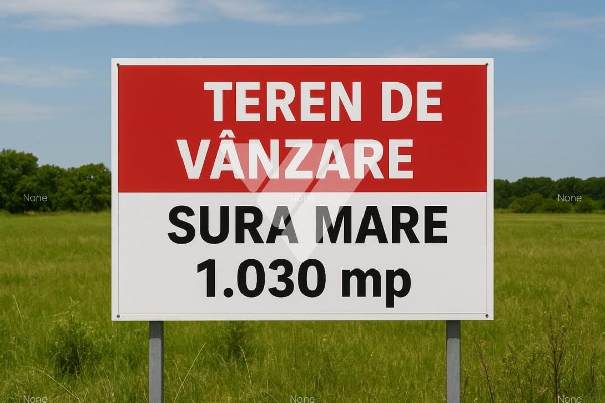 Teren intravilan de vanzare – 1030 mp, Sura Mare Sibiu - 1