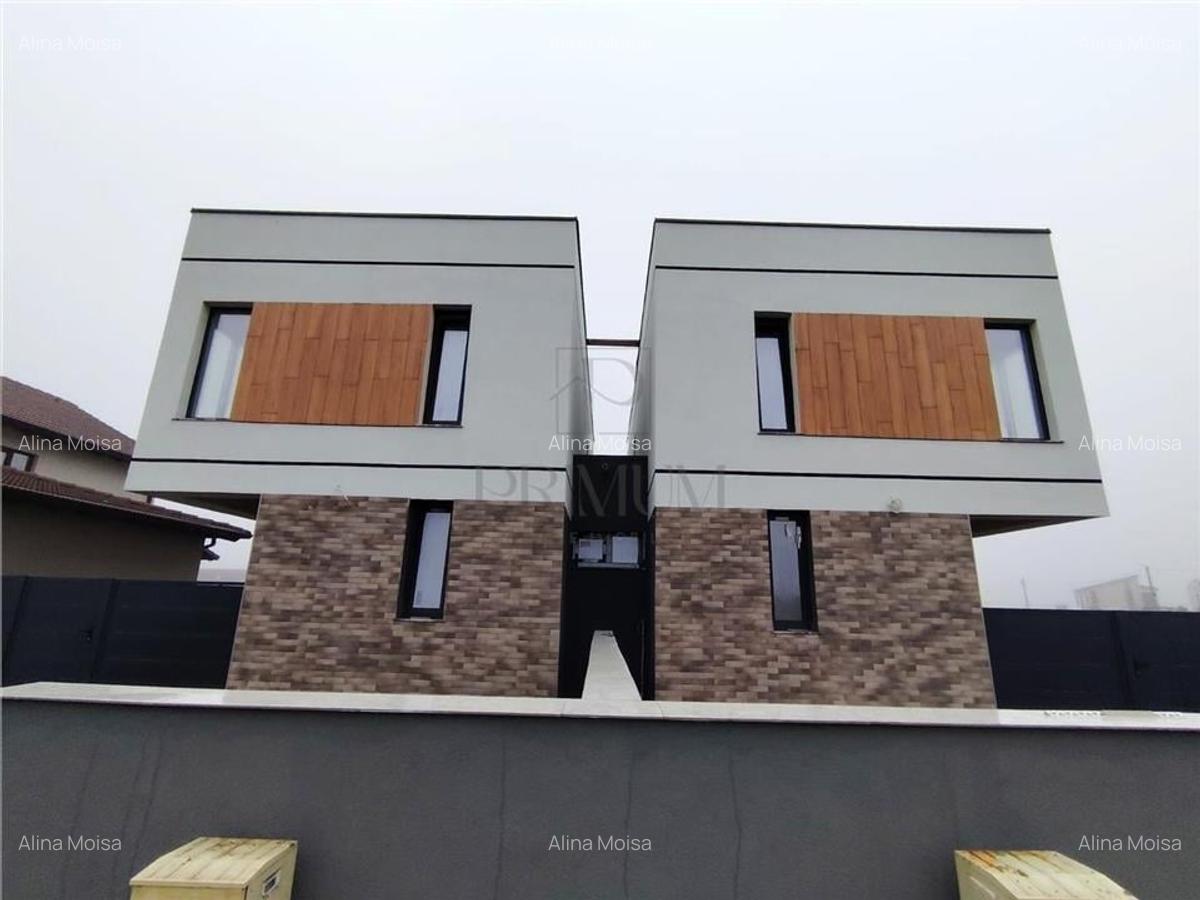 Duplex despartit prin camera tehnica - modern - teren 370 mp - 2