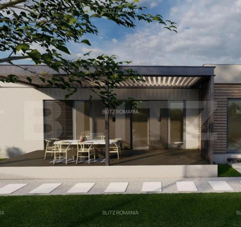 Casa noua mediteraneana pasiva 3 camere, 105 mp utili, t - 10