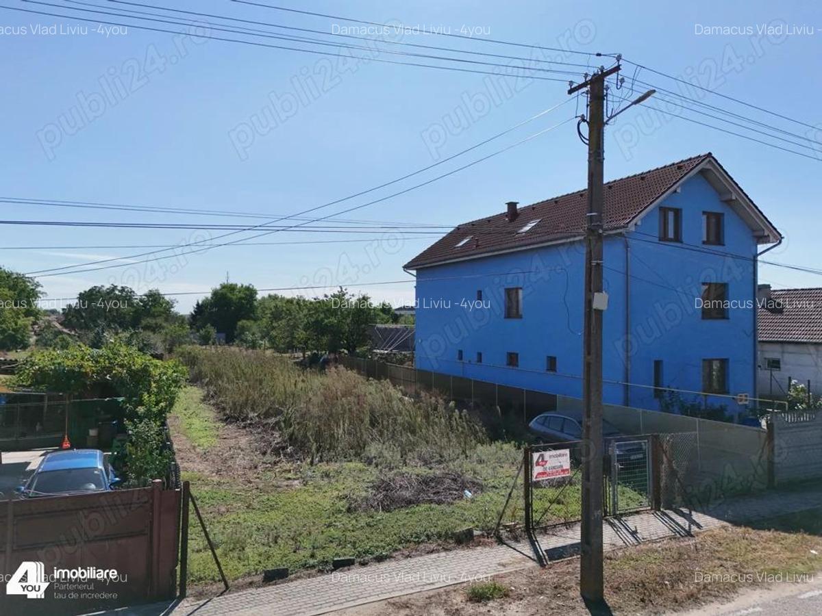 Teren intravilan 1000 mp Zimandul Nou fs.14 ml,cu utilitati(asfalt) - 1