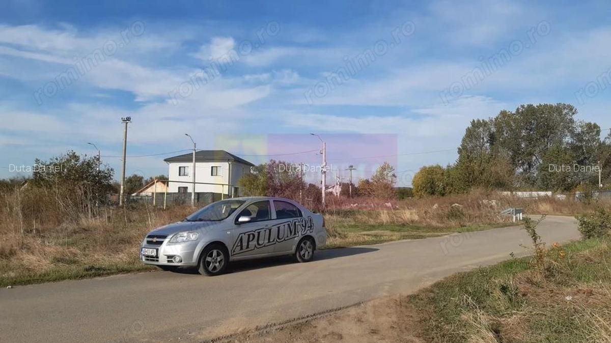 Teren la Asfalt cu utilita?i alaturi (Curent & Gaz) langa Bucure?ti - 20